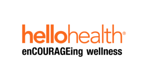 Hello Health logo with tagline